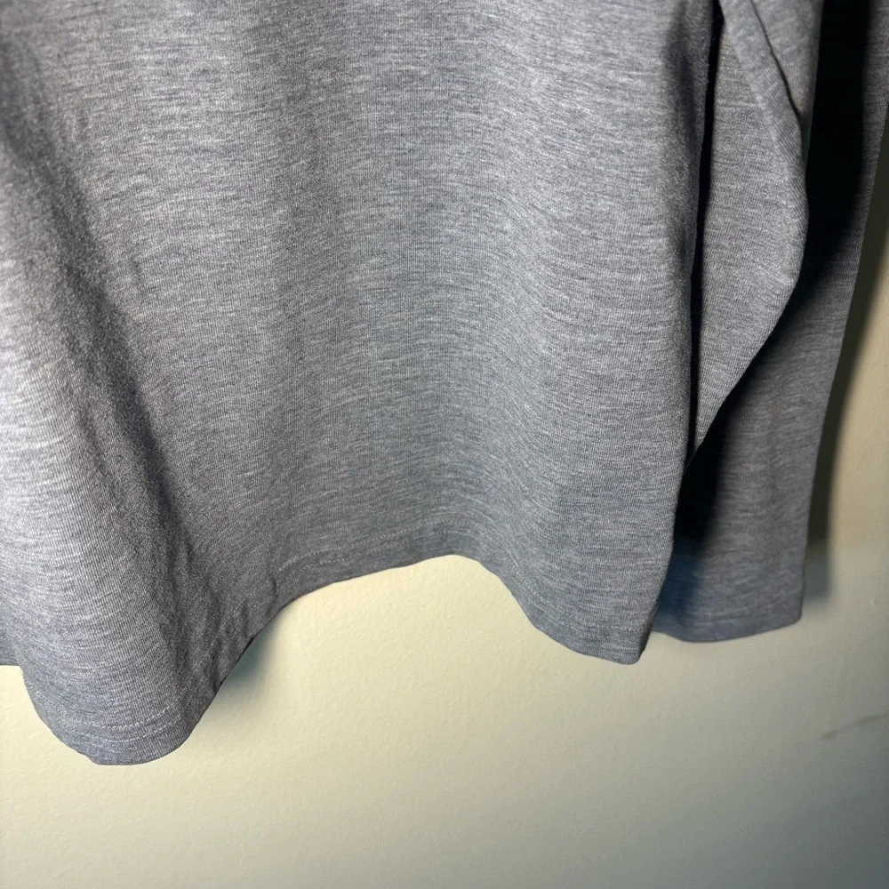 Under Armour Gray Long-Sleeve Florida State Performance Tee with Maroon Logo